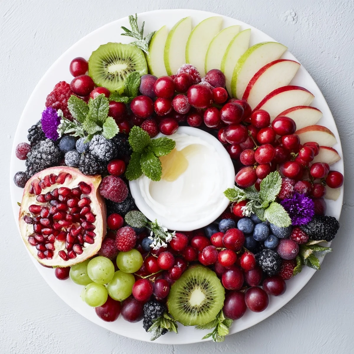 Winter Berry Wreath Fruit
