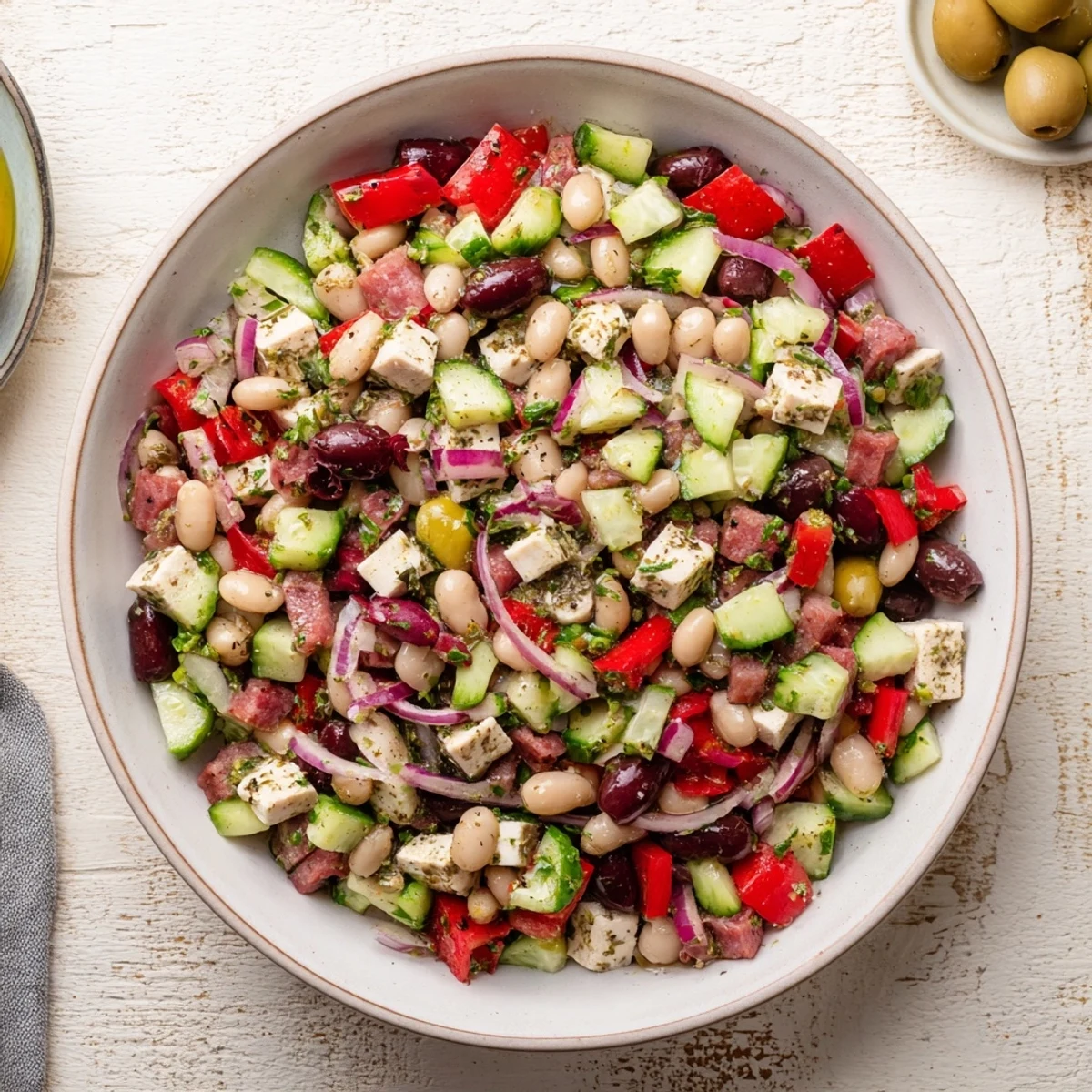 Mediterranean Dense Bean Salami