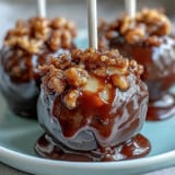 Festive Pot of Gold Cake Pops with shimmering gold sprinkles and black candy coating, perfect for St. Patrick's Day celebrations.