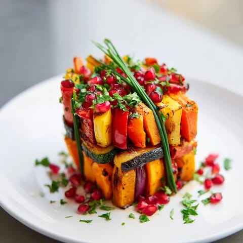 Warm, roasted Christmas Present Veggie Crates, arranged as colorful food gifts, ready for a holiday spread.