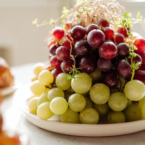 Vineyard Grape Cluster Drop