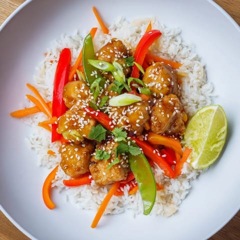 Sesame Ginger Rice Bowl