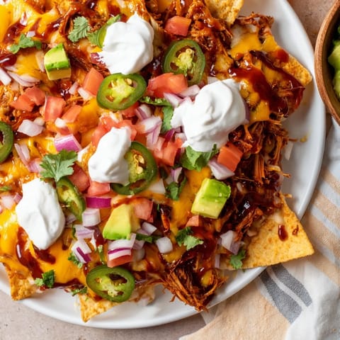 Loaded Nachos Pulled Pork