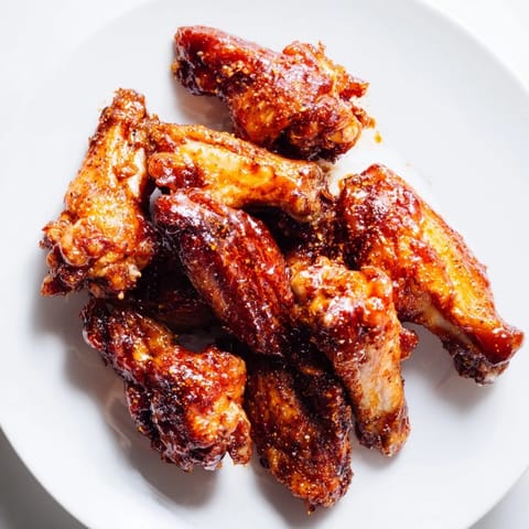 Baked Sticky Honey BBQ Wings