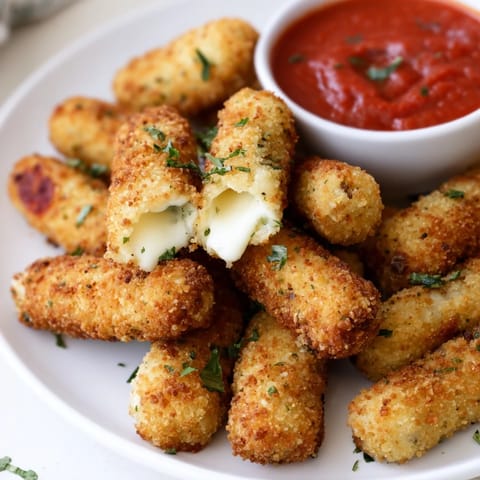 Air Fryer Mozzarella Sticks