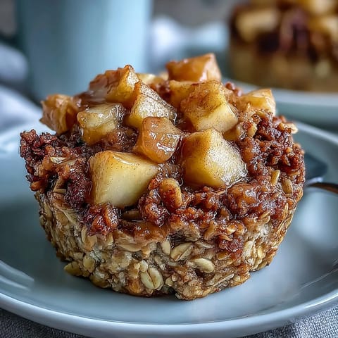 Vegan Apple Cinnamon Oatmeal