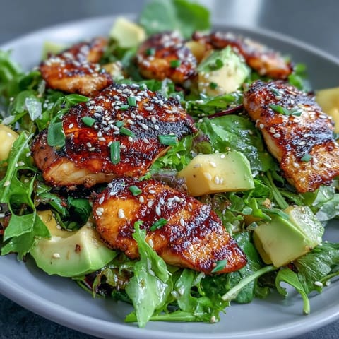 Mango Green Tea Chicken Salad