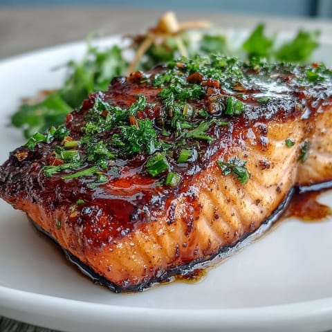 Juicy baked salmon fillets glazed with a sweet honey-Dijon marinade, inspired by Texas Roadhouse flavors.  