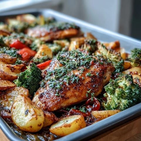 Healthy 5-Ingredient Sheet Pan