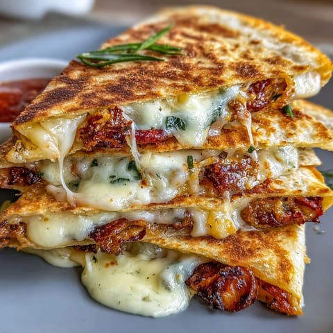 Mini Quesadilla Triangles Salsa