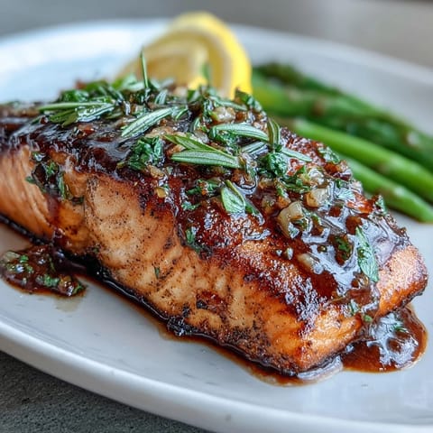 Garlic Butter Salmon Asparagus