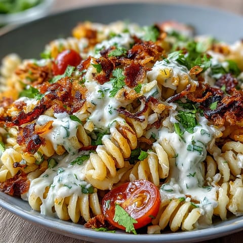 Vibrant pasta salad inspired by Mexican street corn, featuring tender fusilli, smoky charred kernels, fresh cilantro, and tangy lime dressing.