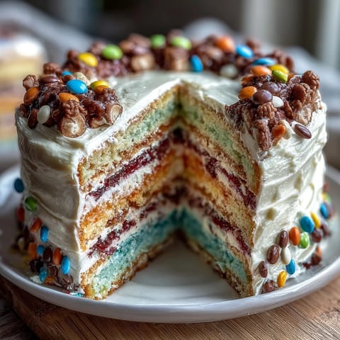 Cinco de Mayo Piñata Cake