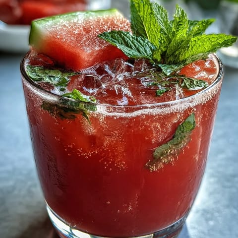 Watermelon Mint Lemonade Summer