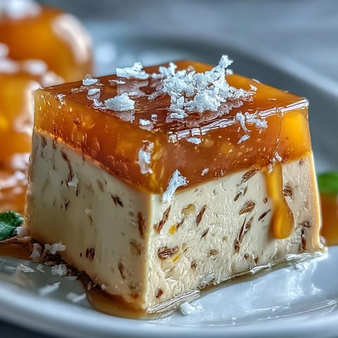Mango Agar-Agar Jelly Cubes