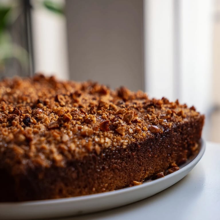Imagine the aroma: Enjoy the simple pleasures from these golden, easy Light Sweet Hazel Treats: Hazelnut and Honey Cake Squares.