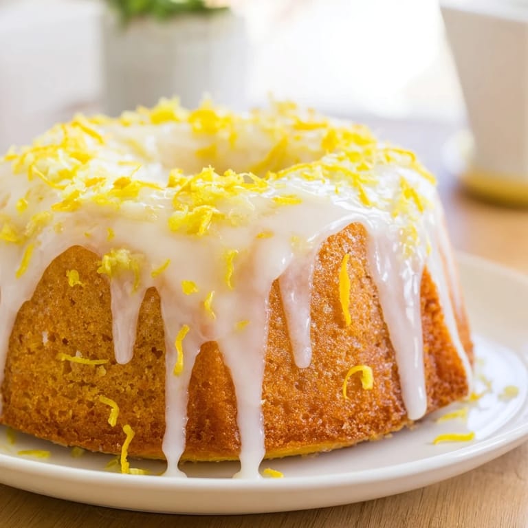 Fluffy slices of homemade lemon loaf cake, perfect for a sunny afternoon tea with vibrant icing.