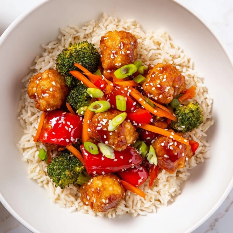 The inviting aroma of these flavorful Honey Garlic Tofu Bowls makes them a perfect dinner.