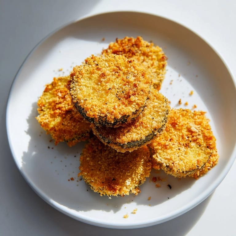 Savor the tempting crunch of air-fried, seasoned Crispy Fried Pickles, perfect for game day snacks.