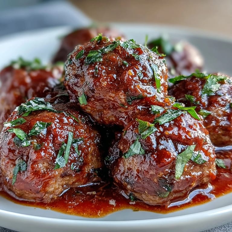 Family-style platter of slow cooker meatballs, served with toothpicks and extra Parmesan for a crowd-pleasing appetizer or main.