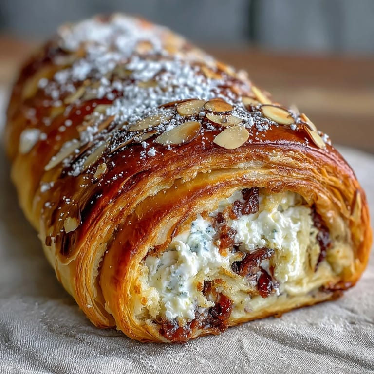 3. Soft, buttery sourdough rolls swirled with rich almond frangipane, offering a bakery-style treat at home.