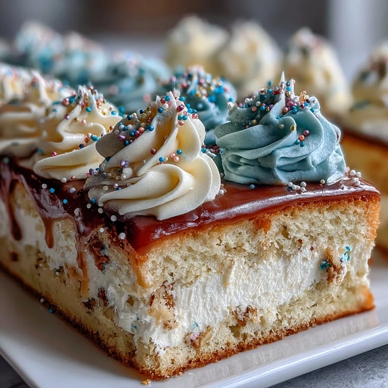 A close-up shot of the decorated graduation sheet cake with professional piping and sprinkles.