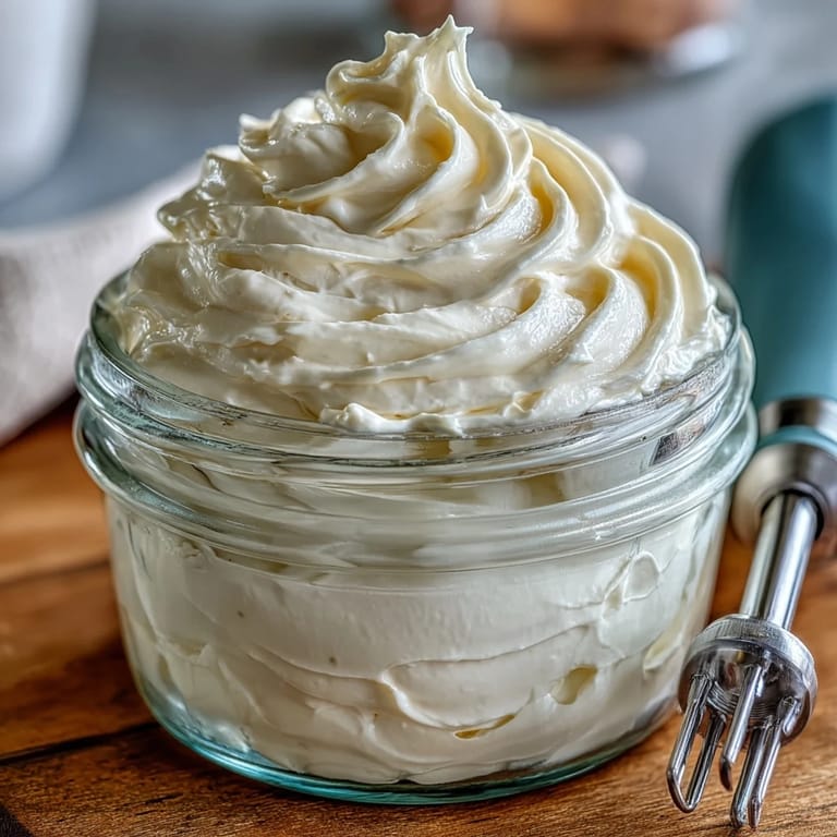 Velvety homemade mayonnaise recipe made in minutes with an immersion blender, ideal for salads and spreads.