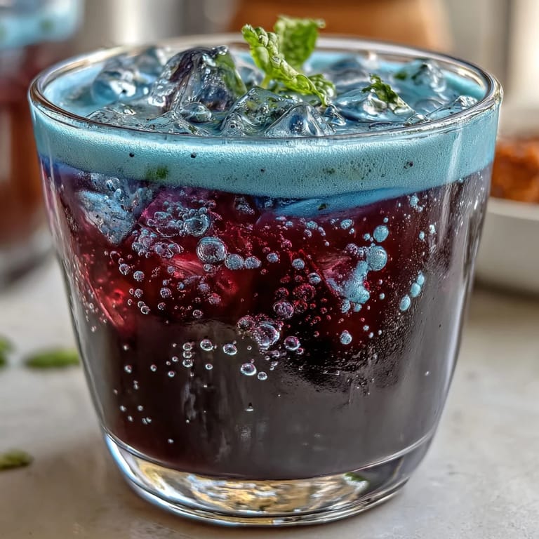 Enjoy this stunning Butterfly Pea Flower Lemonade, a delightful purple twist on classic lemonade.