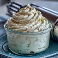Creamy homemade mayonnaise in 5 minutes with an immersion blender, rich and smooth, perfect for sandwiches and dips.